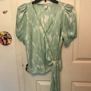 Sea Foam Green Blouse